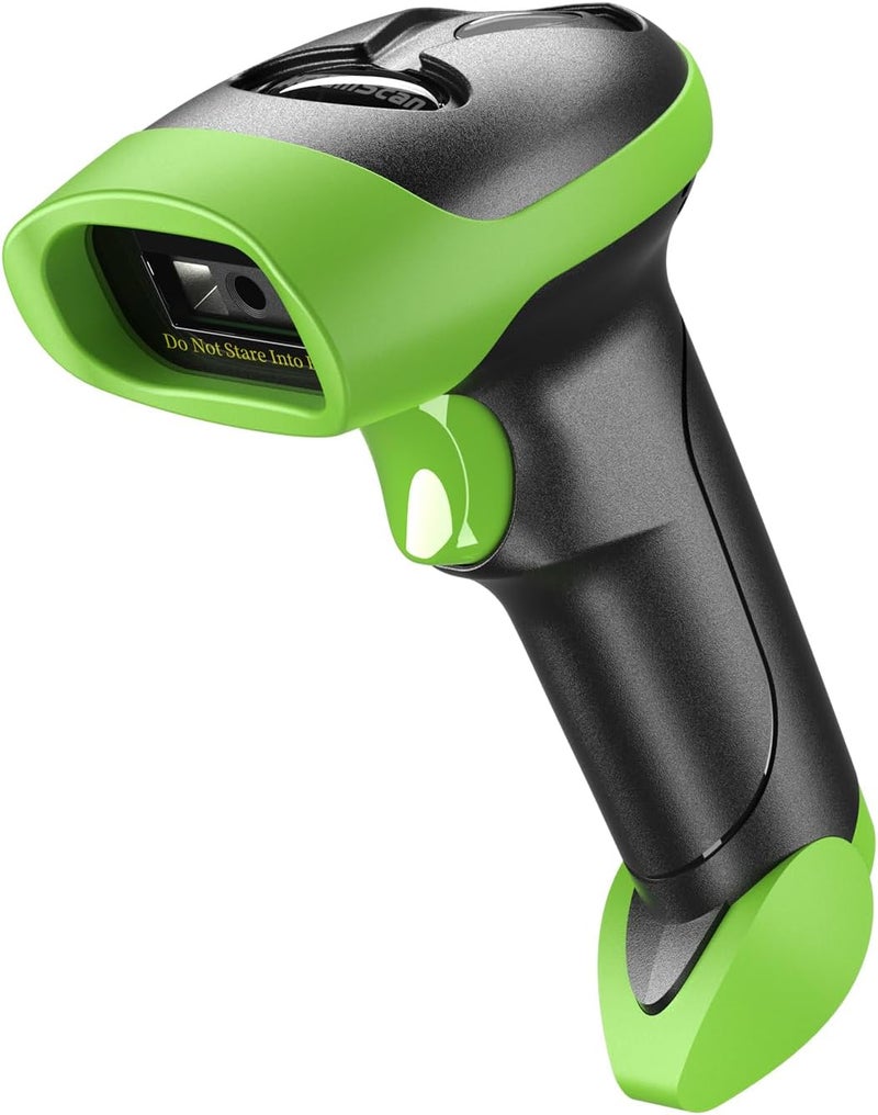 NetumScan Wireless QR Barcode Scanner, 3 in 1 Automatic Bluetooth 1D 2D Barcode Reader USB Image Code Scanner for Store, Warehouse POS, Computer, Tablet, iPad, iPhone, Android - Image 1